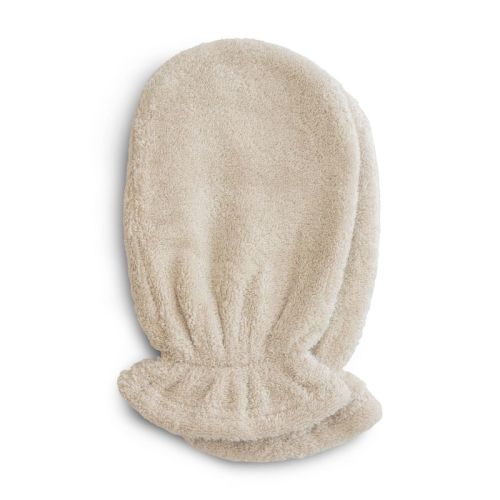 Organic Cotton Bath Mitt 2-pack Moss One Size