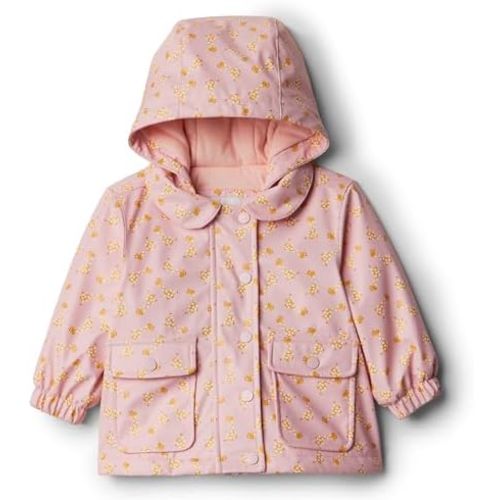Amazon Essentials x Sofia Grainge Toddlers and Baby Girls' Water-Repellent Rain Jacket