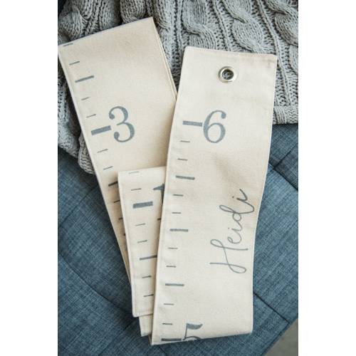 Personalized growth chart for kids, canvas height chart, height ruler growth chart, toddler bedroom decor, playroom wall decor