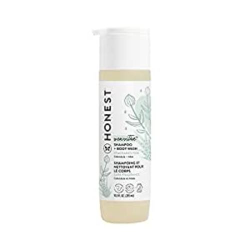 Amazon.com: The Honest Company 2-in-1 Cleansing Shampoo + Body Wash | Gentle for Baby | Naturally Derived, Tear-free, Hypoallergenic | Fragrance Free Sensitive, 10 fl oz : Beauty & Personal Care