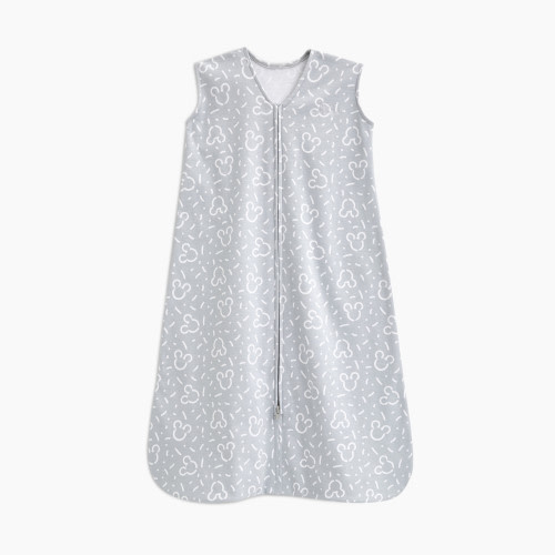 Halo Disney SleepSack Wearable Blanket Cotton - Confetti Mickey Grey, L