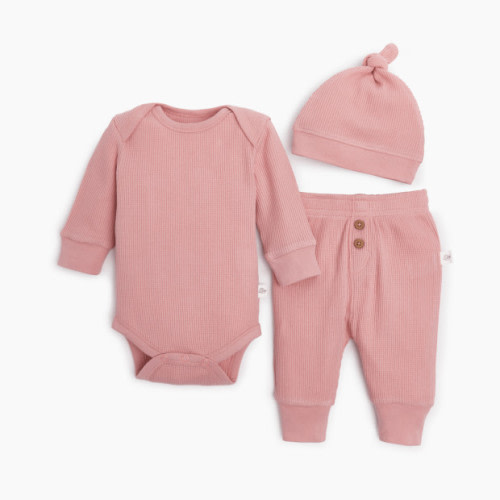 Waffle 3 Piece Set - Rose