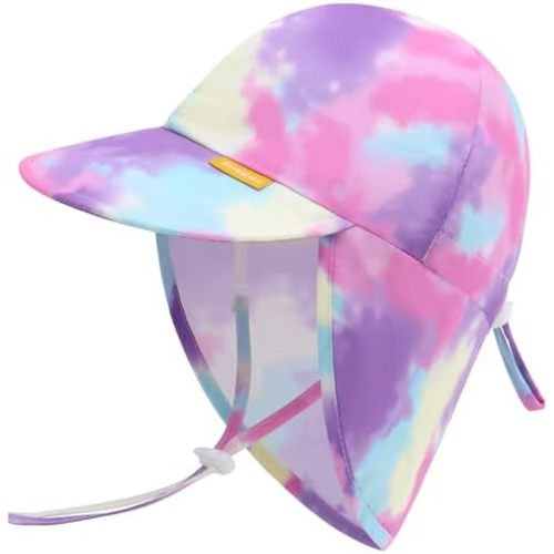 Duoyeree UPF 50+ Baby Sun Hat with Ear and Neck Protection - Toddler Beach Hat for Boys & Girls - Ideal for Summer Fun