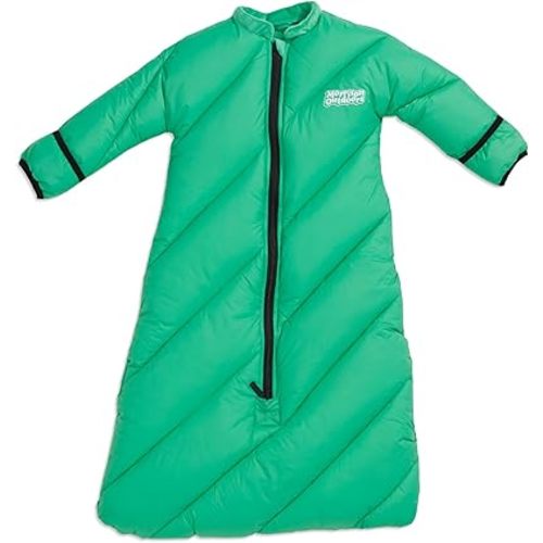 Morrison Outdoors Little Mo 40° Baby Sleeping Bag (6-18 Months) The Camping Sleeping Bag for Babies and Toddlers with Adjustable Open-and-Close Cuffs and Thick, Lofty Insulation.