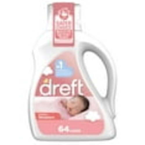 Dreft Hypoallergenic Stage 1: Newborn Baby Liquid Laundry Detergent, 64 Loads 92 fl oz