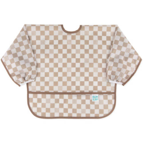 Sleeved Bib: Sand Check – Bumkins