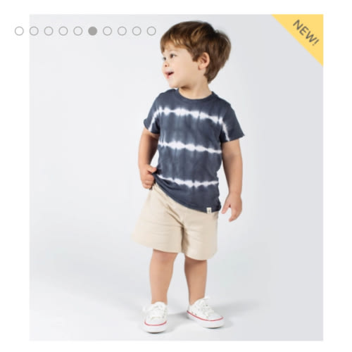 Mommy & Me Indigo Tie Dye Organic Cotton Matching Outfits