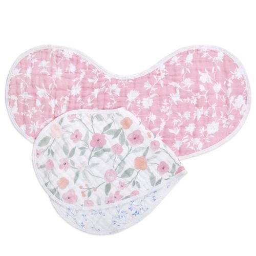 aden + anais 2pk Burpy Bib - Mon Fleur