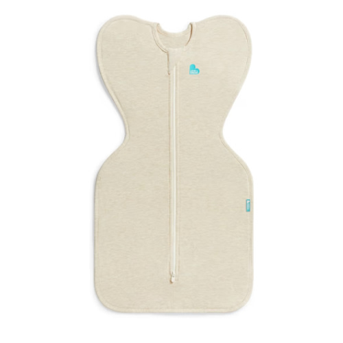 Love to Dream Swaddle UP, Sleep Sack 0-3 Months, Self-Soothing, Improves Sleep, Snug Fit Helps Calm Startle Reflex, Baby Essentials Must Haves Newborn, 1.0 TOG, 8-13 lbs, Oatmeal