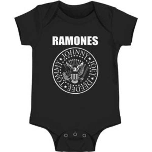 Ramones Seal Black Bodysuit 64151 | Rockabilia Merch Store