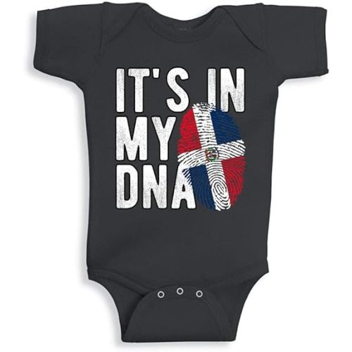 Dominican Republic in My DNA Baby Infant Bodysuit