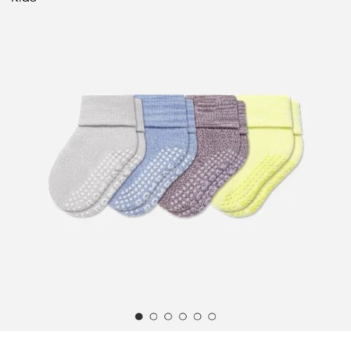 Baby Gripper Socks 4-Pack (6-12 Months) - Bombas