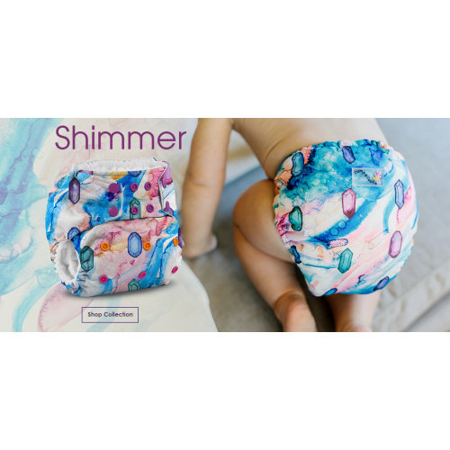 Rumparooz One Size Cloth Diaper - Print - Diaper Lab