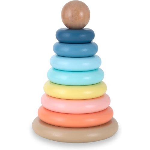 Play Platoon Wooden Stacking Rings