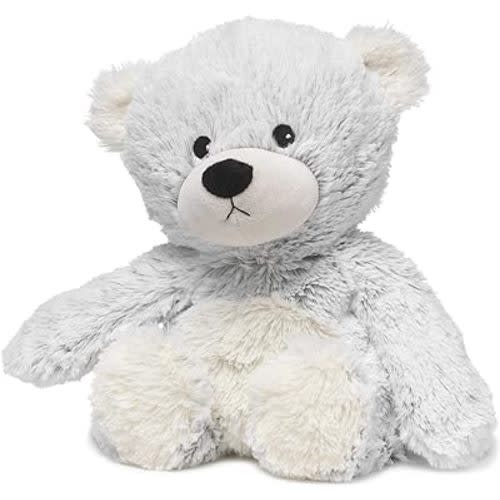 Blue Marshmallow Bear Warmies - Cozy Plush Heatable Lavender Scented Stuffed Animal