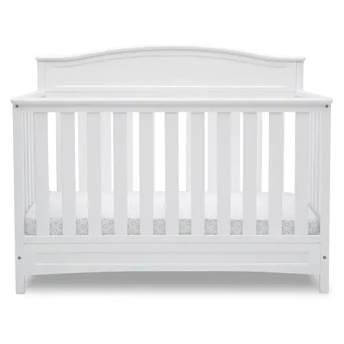 Delta Children Emery 4-in-1 Convertible Baby Crib - Greenguard Gold Certified, White