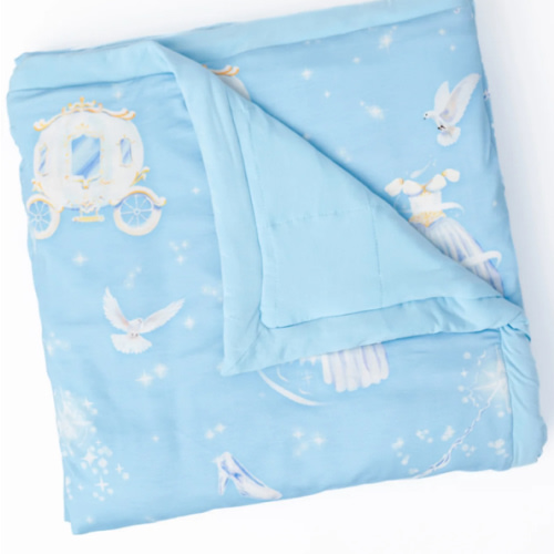 Cinderella Large Quilted Bamboo Blanket