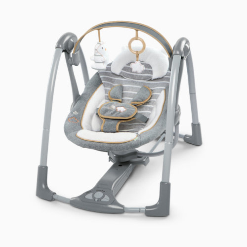 Ingenuity Swing ‘N Go Portable Baby Swing - Bella Teddy