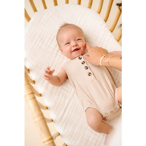 Bubble Romper - Cove Ribbed – Lou Lou & Company