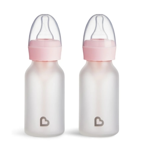 Bond™ Silicone Glass Bottle 4oz or 8oz, 2pk | Munchkin