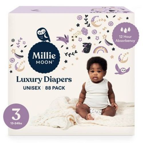 Millie Moon Luxury Diapers - (select Size And Count)