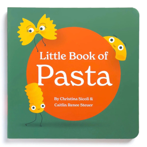 Little Book of Pasta | Classic Board Book for Baby & Toddler – Chunky Deli