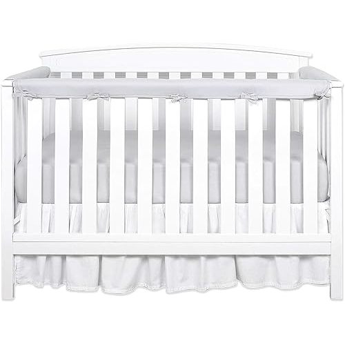 3pcs New Teething Edge&Corner Guard Coverage Straps -1 Pieces,Long Pieces (1 Length 51 in,width7in,2 Short Pieces (Length 27.5 in,Width 7 in) (Grey)