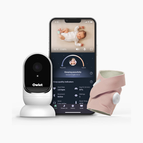 Owlet Dream Duo with 2nd Generation Cam - Dusty Rose