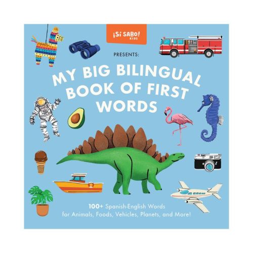 My Big Bilingual Book Of First Words - (sí Sabo Kids) By Mike Alfaro & Gerardo Guillén (hardcover)