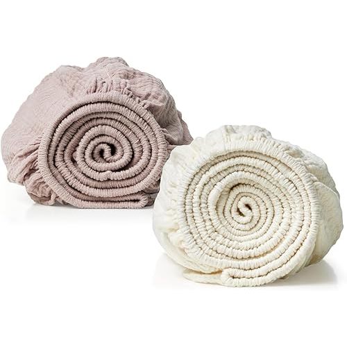 Muslin Fitted Bassinet Sheet