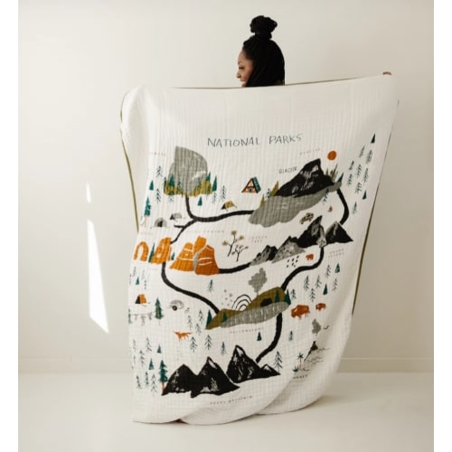 National Parks Throw Blanket