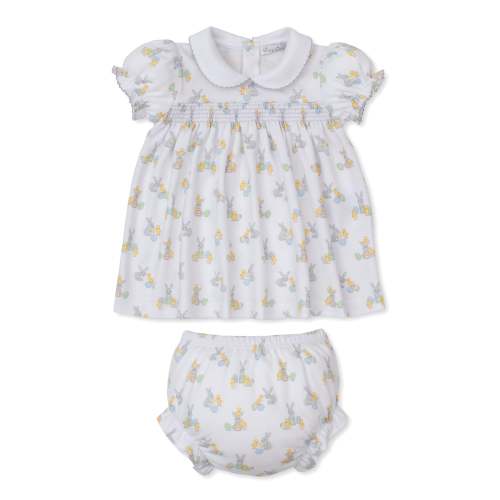 Baby's First Easter Smocked Dress Set