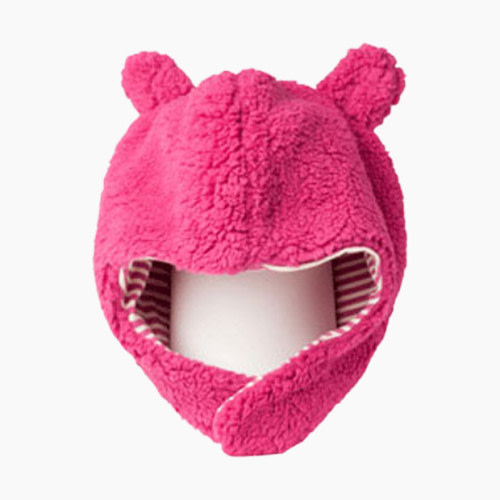 Fleece Hat - Raspberry