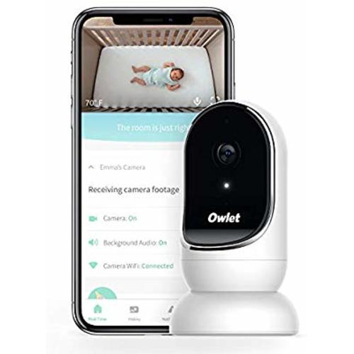 Owlet Baby Monitor with Camera and Audio