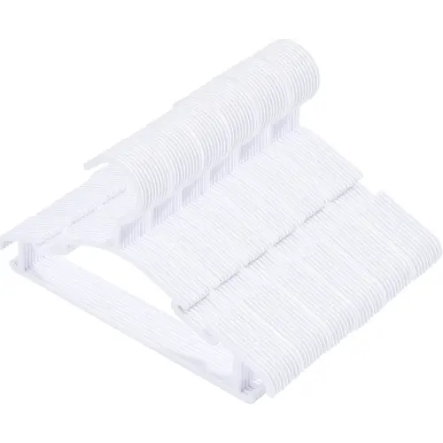 60 Pack White Baby Nursery Closet Hangers,Non-Slip Laundry Infant Pant Hanger for Newborn Clothes Gift,Ultra-Thin Child Coat Hanger for Girl Boy Toddler Kid
