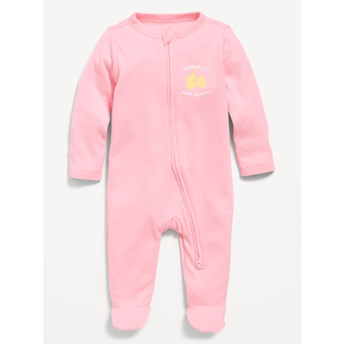 2-Way-Zip Sleep & Play Footed One-Piece for Baby