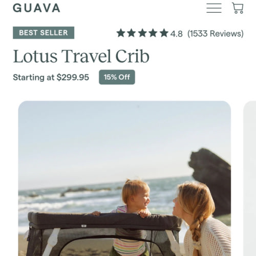Lotus Travel Crib