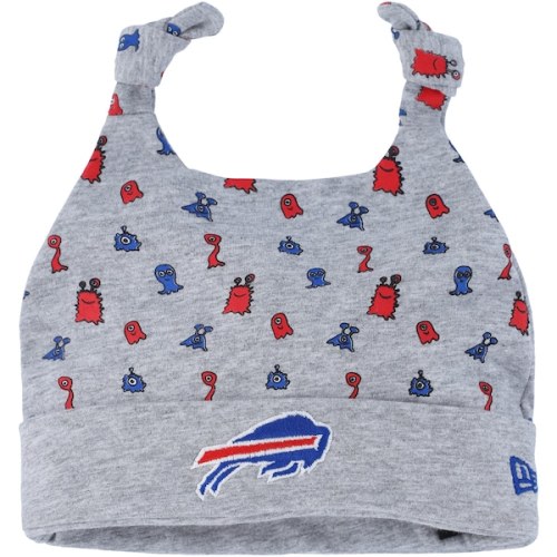 Buffalo Bills New Era Infant Critter Cuffed Knit Hat - Heather Gray