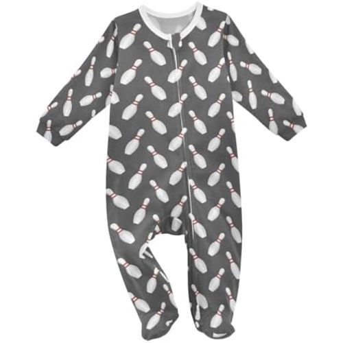 Dussdil Baby One-Piece Footies Newborn Rompers Pajamas Cotton Footed Pjs for Sleep Play Boys Girls