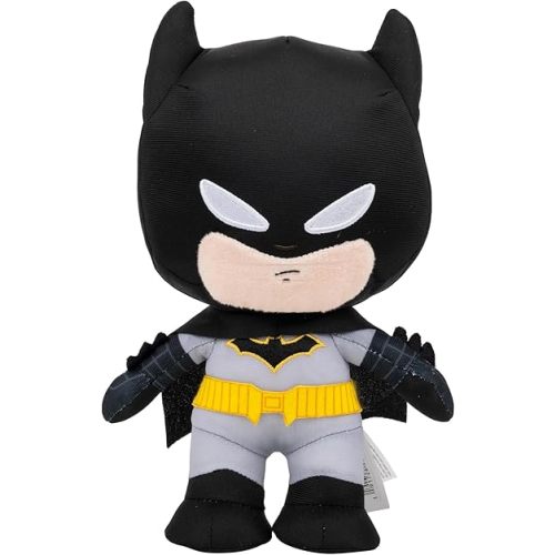 DC Batman Plush - 8-Inch Stuffed Collectible Super Hero Toy from Warner Bros. - Officially Licensed - Ages 3+