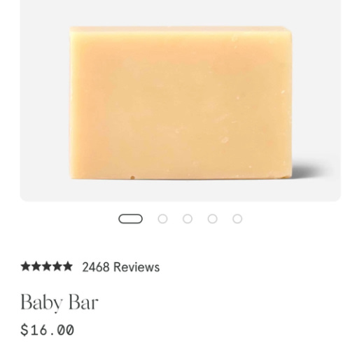 Baby Soap Bar | Organic | 4 oz | Primally Pure