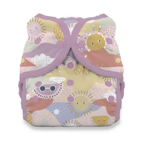 Thirsties Duo Wrap two-sized cloth diaper cover - Size 2 - Sunny