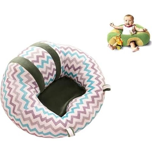 Baby Support Seat sit me up Floor seat Baby Seats for Sitting up Infant Floor Seats & Loungers Plush Soft Comfortable Baby Sofa (M)
