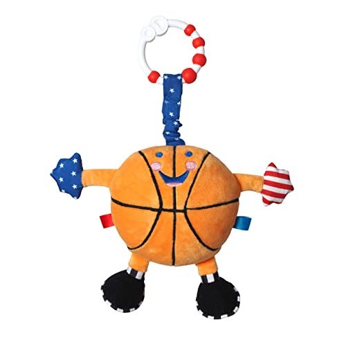 Newborn Baby Basketball | Ideal from Birth to 2 Years | Fantastic First Basketball | Play and Inspire Your Basketball Star | with Added Baby Sensory Features | LITTLE SPORT STAR Plush Toy Collection