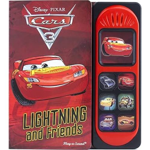 Disney Pixar Cars 3 - Lightning McQueen and Friends Little Sound Book - Play-a-Sound - PI Kids