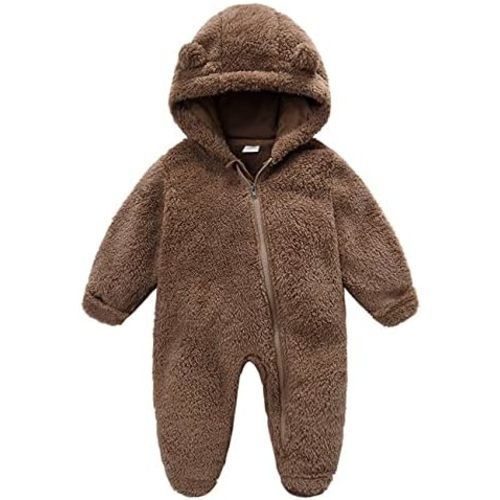 Baby Boy Girl Snowsuit Winter Warm Clothes Coat Infant Jumpsuit Toddler Outfit