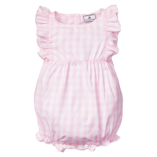 Gingham Ruffle Romper, 6-12M
