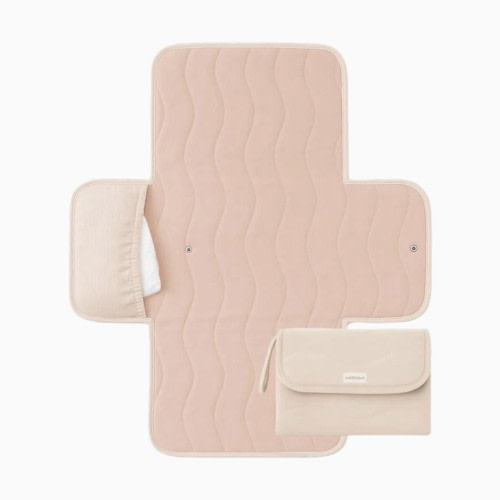 Toddlekind Mini Maven Portable Changing Mat - Blush