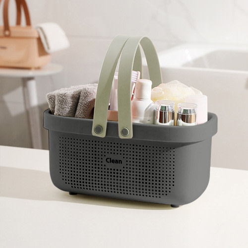 Neorosiri Large Capacity Bath Shower Basket, Portable Storage Caddy, Waterproof and Durable Shower Organizer, Ideal for Bath Essentials, Hanging Shower Storage Basket for Home and Travel Use