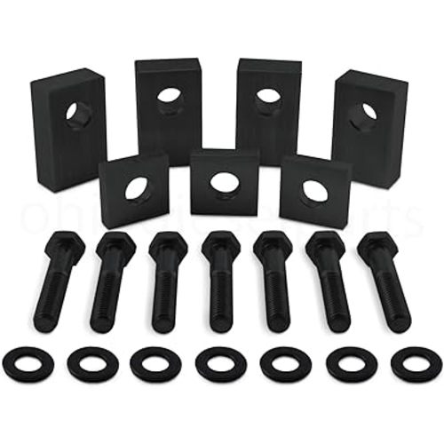 Rear Seat Recline Kit compatible with Jeep Wrangler JKU/JL 2007-2020+ (Black Aluminum)